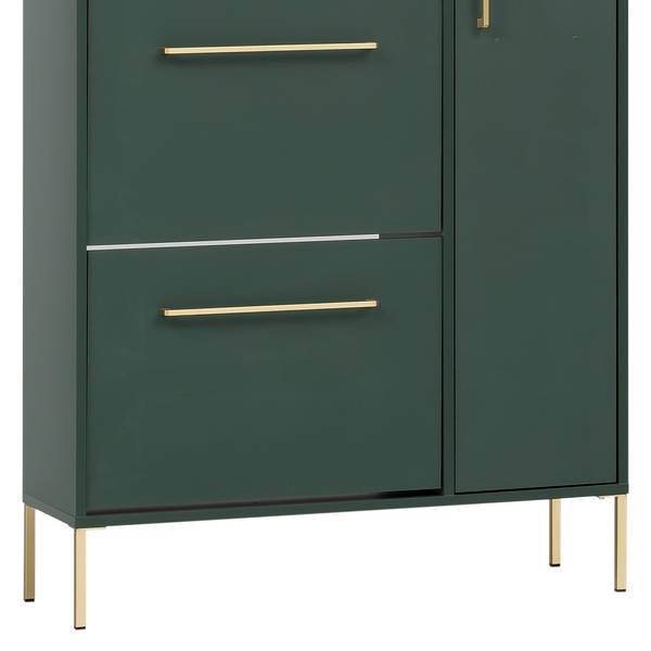 Meuble à chaussures Kent Vert foncé