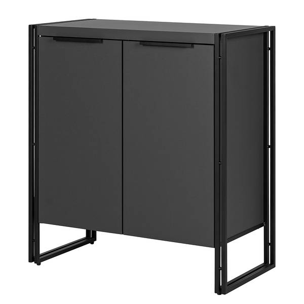 Kast HERBY 2 deuren grafietkleurig