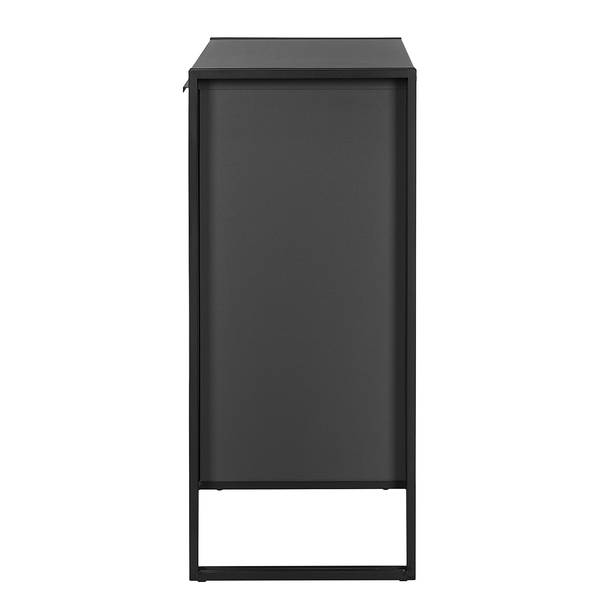 Kast HERBY 2 deuren grafietkleurig