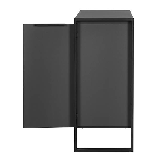 Kast HERBY 2 deuren grafietkleurig