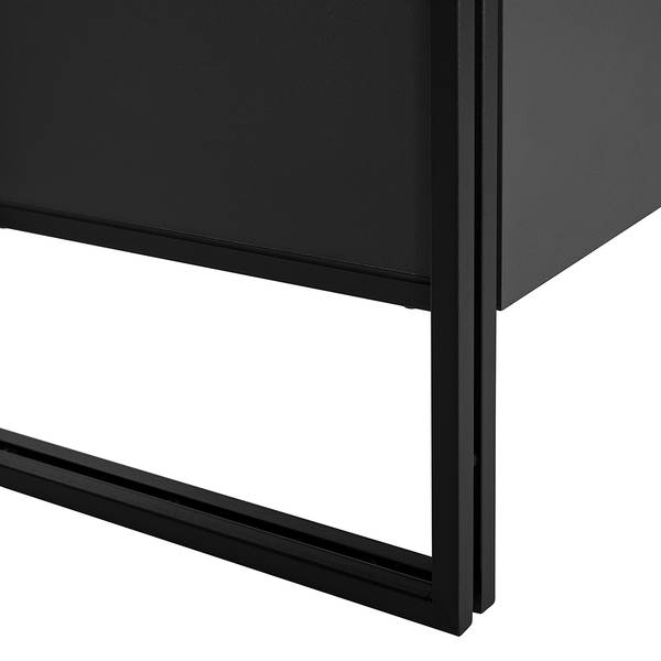 Kast HERBY 2 deuren grafietkleurig
