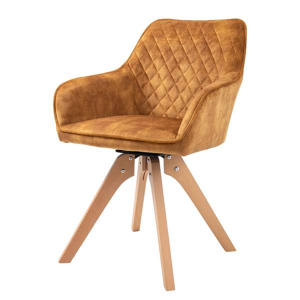 Salle à manger Champlost I (5 éléments) Marron doré - Largeur : 160 cm