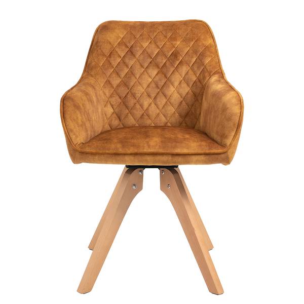 Salle à manger Champlost I (5 éléments) Marron doré - Largeur : 160 cm