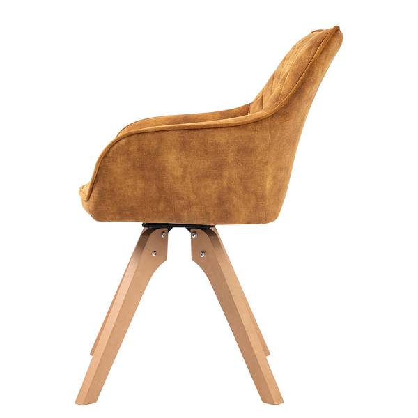 Salle à manger Champlost I (5 éléments) Marron doré - Largeur : 160 cm