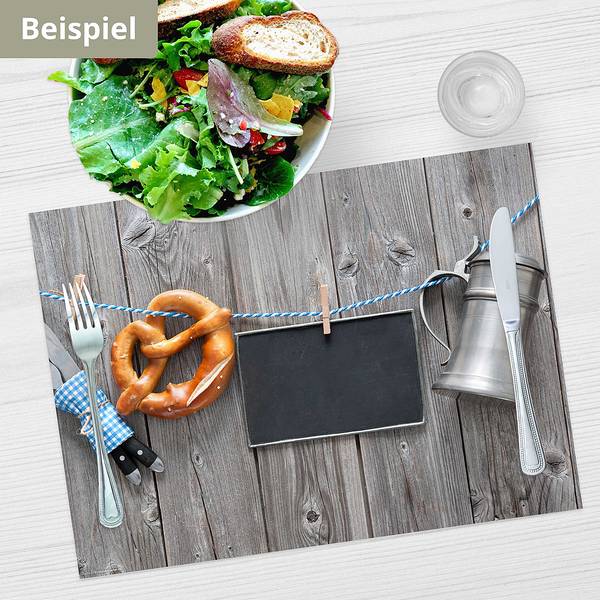 Placemats  Bayern (set van 12) papier - meerdere kleuren