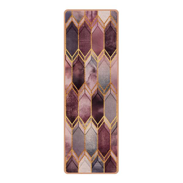 Loper/yogamat Glas in Lood Oppervlak: kurk<br>Onderkant: natuurlijk rubber