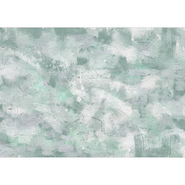 Fotomurale Mint Impression Tessuto non tessuto premium - Menta - Larghezza: 450 cm