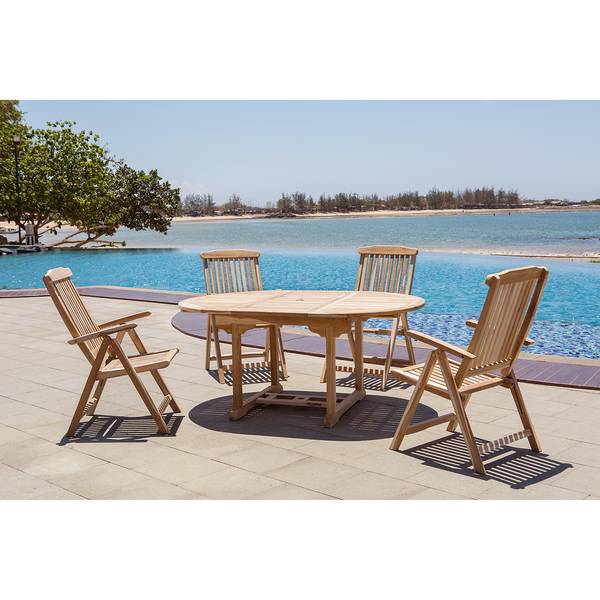 Gartentisch San Pedro I Teakholz - Natur