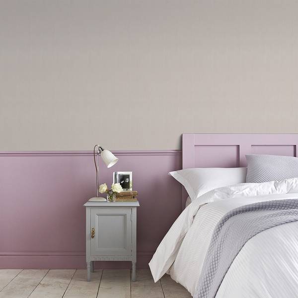 Papier peint intissé Leinen Intissé - Gris