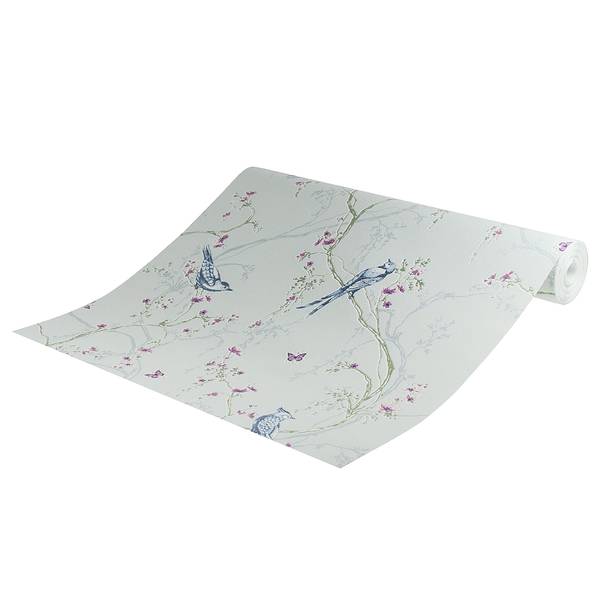 Vliestapete Birdies Vlies - Blau