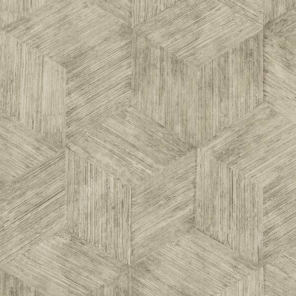 Papier peint intissé Rotan Intissé - Beige