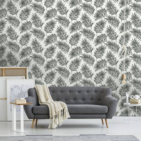 Vliestapete Scandi Vlies - Grün