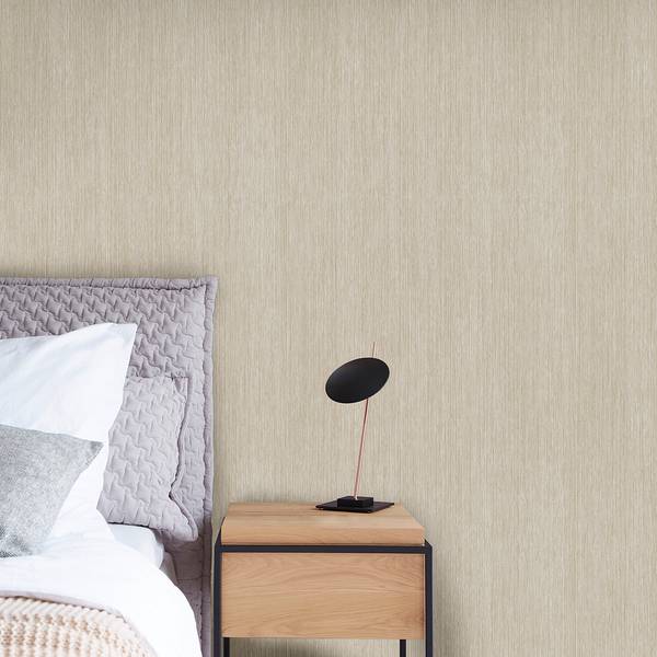 Vliestapete Uni Sand Vlies - Sand