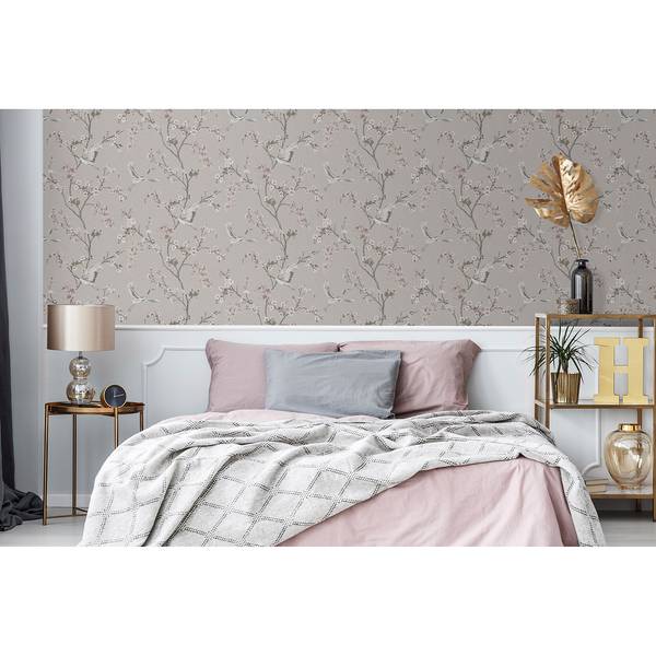 Vliestapete Alexa Crane Vlies - Rosa