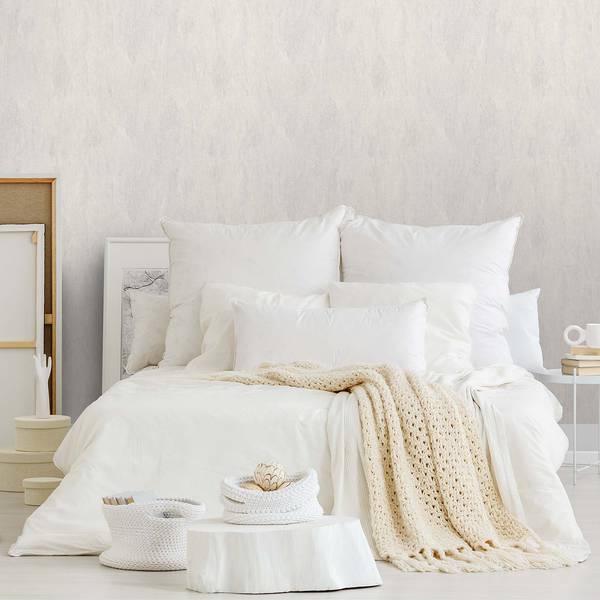 Vliestapete Vintage Uni Vlies - Beige