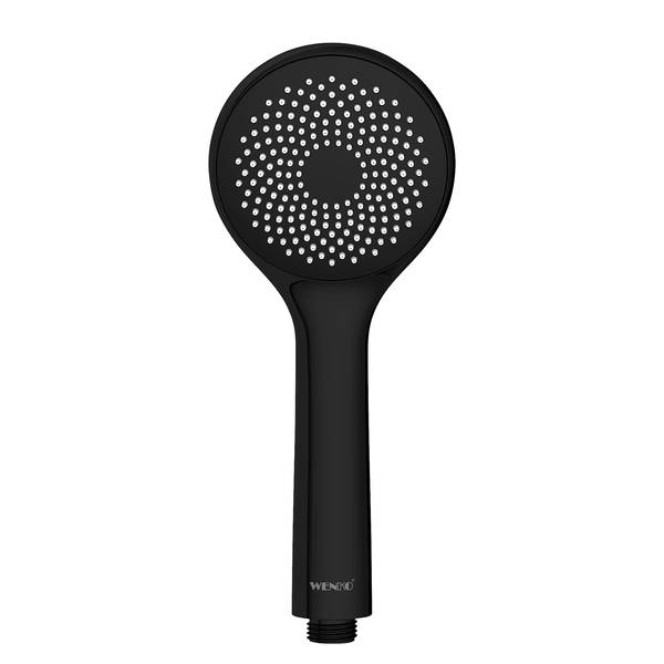 Duschkopf Watersaving V Kunststoff - Schwarz
