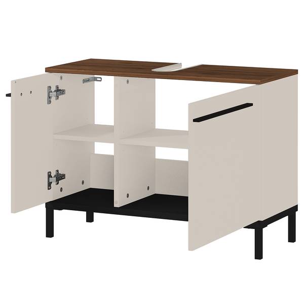 Badkamerset Yonkers V (5-delig) inclusief verlichting - kasjmier