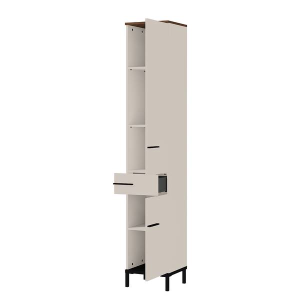 Badkamerset Yonkers V (5-delig) inclusief verlichting - kasjmier