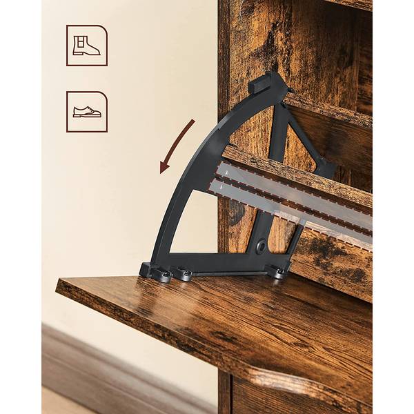 Schuhkipper Montcel Braun - Höhe: 102 cm