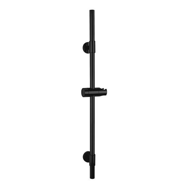 Duschstange Basic Edelstahl - Schwarz