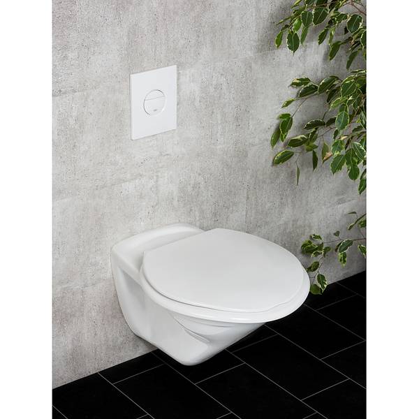 WC-Sitz Torino XXL Duroplast / Kunststoff - Weiß
