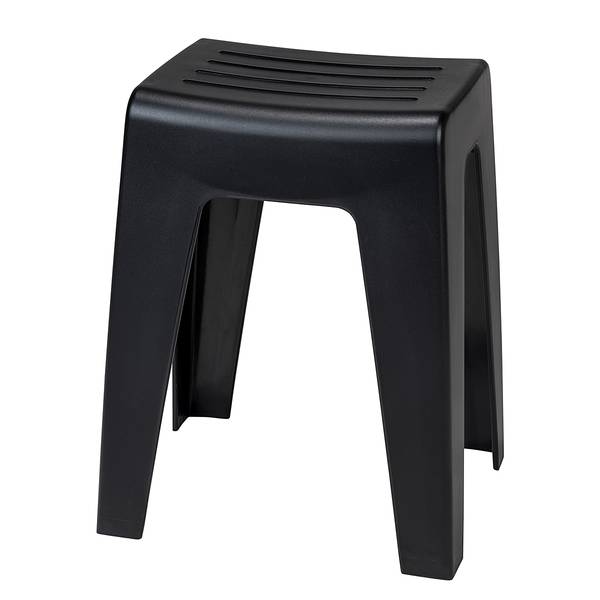 Badhocker Kumba Polypropylen - Schwarz
