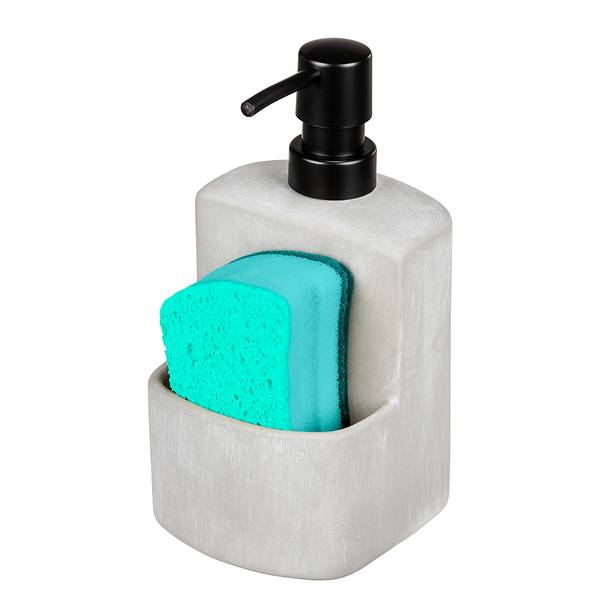 Spülmittelständer Festival Beton / Kunststoff - Grau