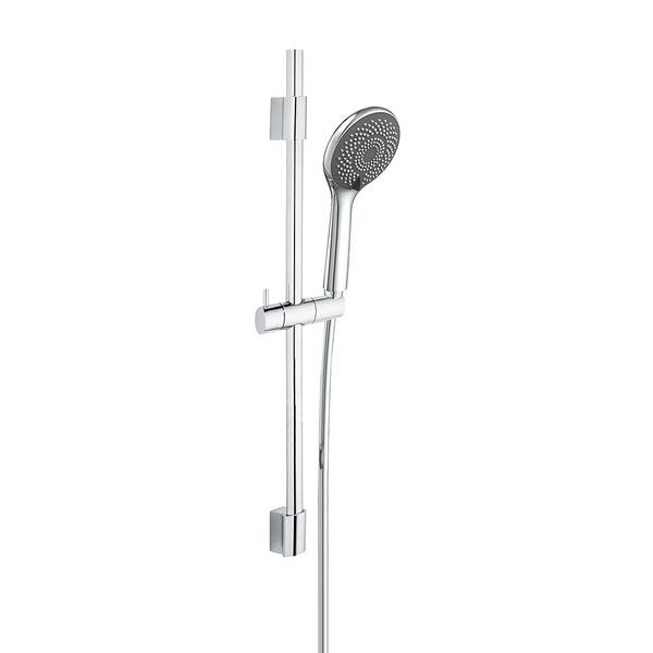 Ensemble de douche économiseur d'eau Acier inoxydable - Argenté