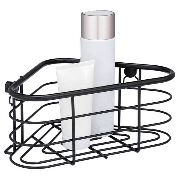 Étagère d'angle Trestina Acier inoxydable - Noir
