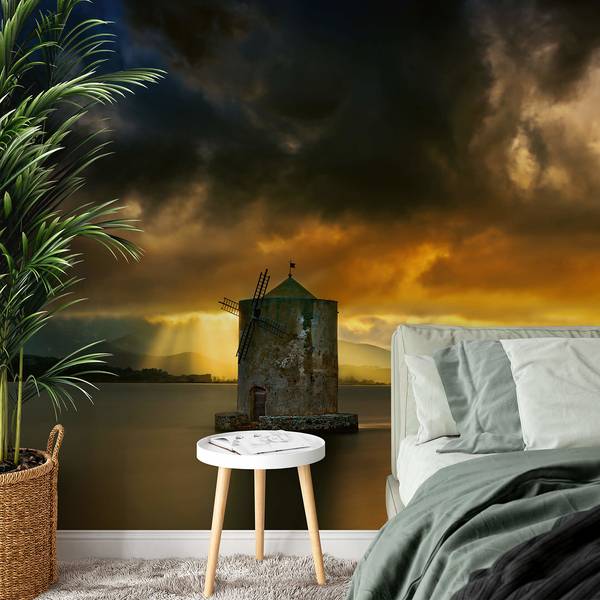 Fotomurale Mulino Tessuto non tessuto -  3,84cm x 2,6cm