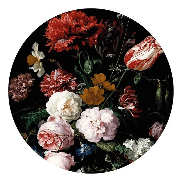 Fotomurale Fiori dipinti Tessuto non tessuto -  1,4cm x 1,4cm
