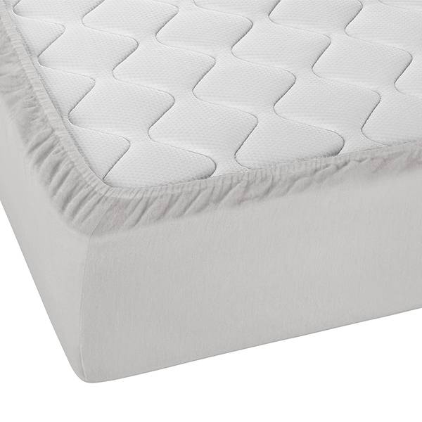 Feinbiber Spannbetttuch 0002744 Baumwolle - Lichtgrau - 140-160 x 200 cm