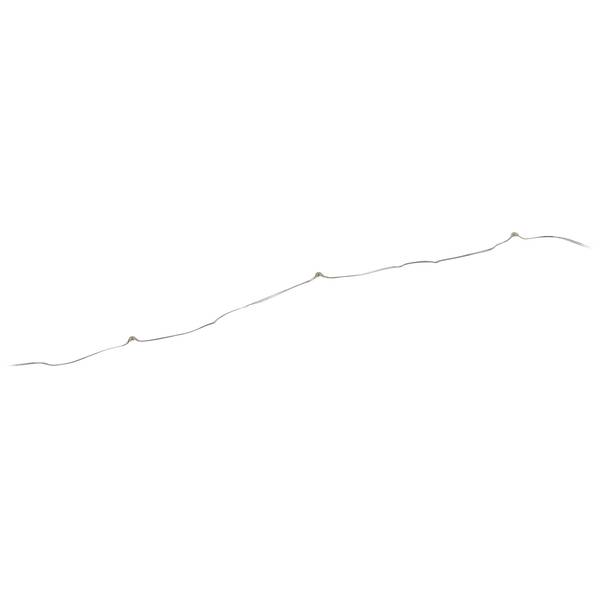 Guirlande lumineuse TWINE LIGHTS Polyester PVC - 100 ampoules - Argenté