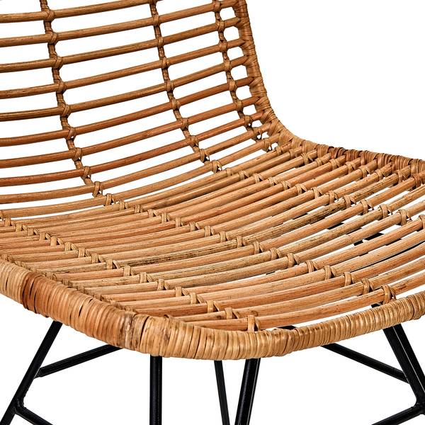 Sedia HACIENDA Rattan - Marrone