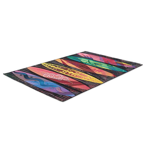 In-/ Outdoorteppich Rantum Beach 016 Kunstfaser - Mehrfarbig - 60 x 100 cm