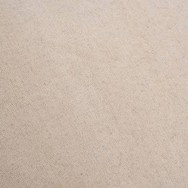 Wollteppich List Schurwolle - Creme - 70 x 140 cm