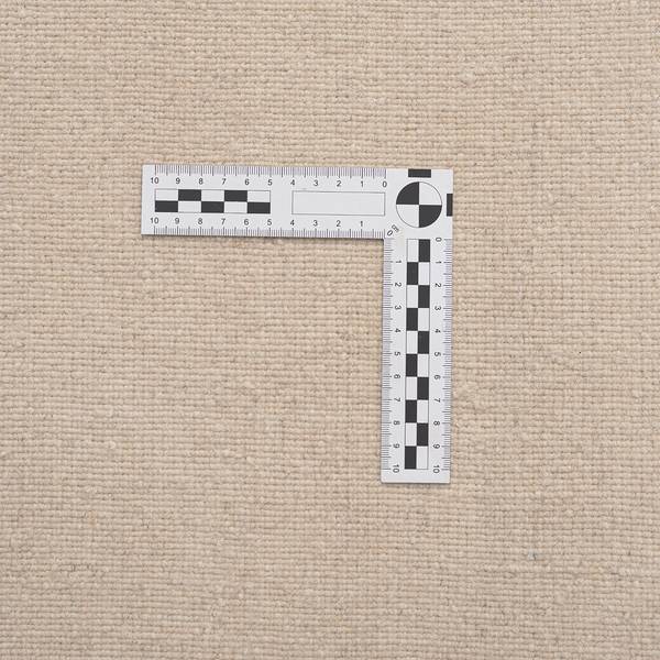 Wollteppich List Schurwolle - Creme - 70 x 140 cm
