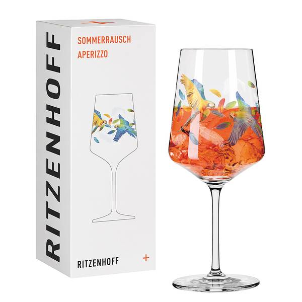 Aperitifglas Sommerrausch I Kristallglas - Mehrfarbig