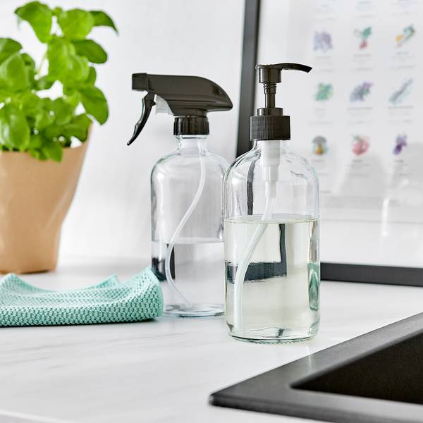 Spülmittelspender ECO Polypropylen / Glas - Transparent