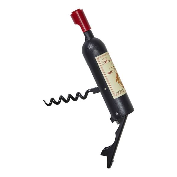 Tire-bouchon à  vin OPENER Acier inoxydable - Noir