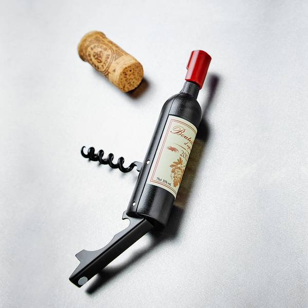 Tire-bouchon à  vin OPENER Acier inoxydable - Noir