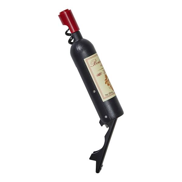 Tire-bouchon à  vin OPENER Acier inoxydable - Noir