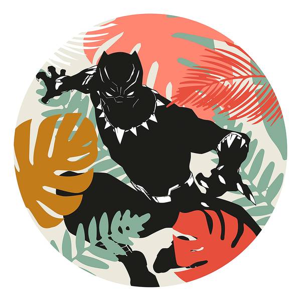 Vlies-fotobehang Winter Tropics vlies - meerdere kleuren