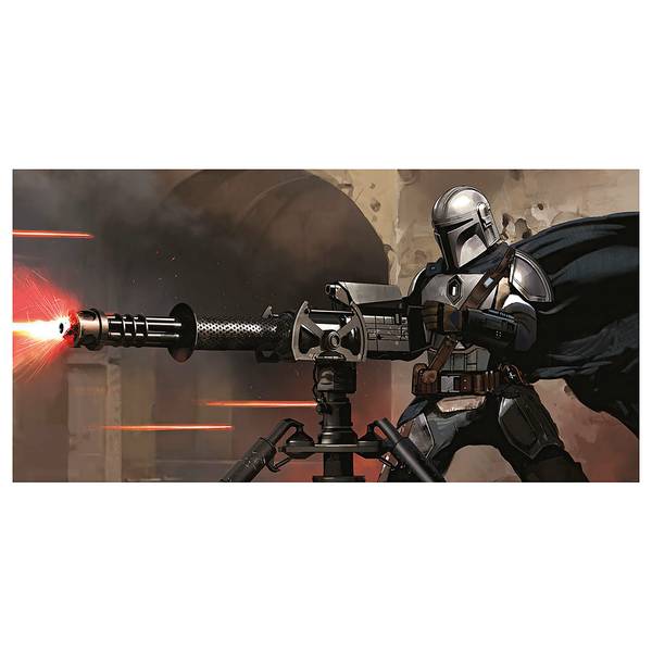 Fotomurale The Mandalorian Blaster Tessuto non tessuto - Multicolore
