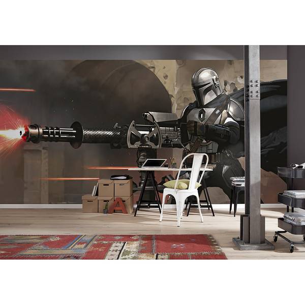 Fotomurale The Mandalorian Blaster Tessuto non tessuto - Multicolore