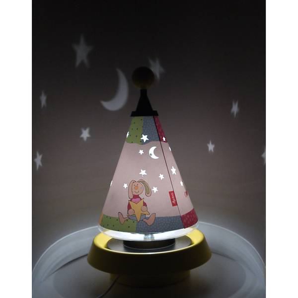 Lampada per cameretta Rainbow Rabbit VI Policarbonato - 1 punto luce