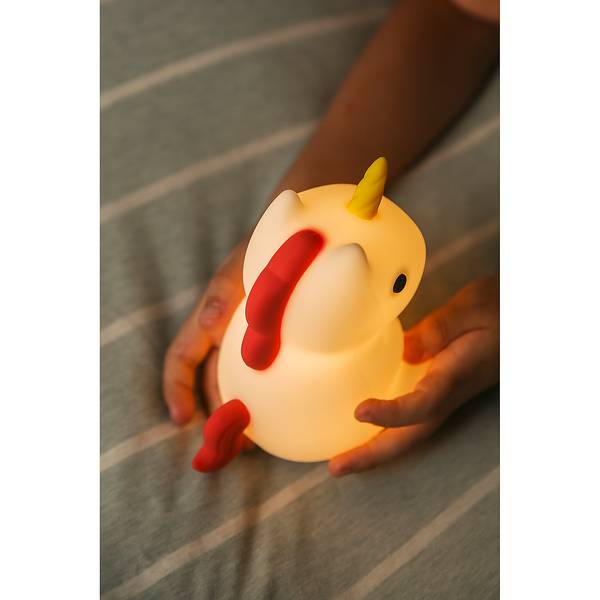 Kinderkamerlamp Eggy & Friends VII silicone - 1 lichtbron