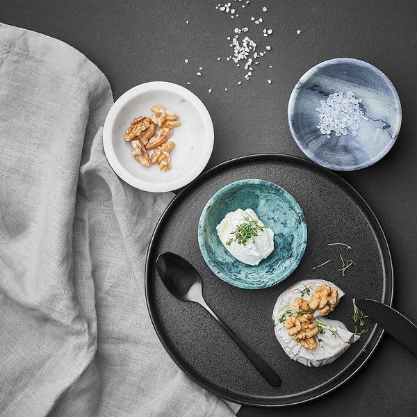 Serviesset CASA NOVA (12-delig) aardewerk - zwart