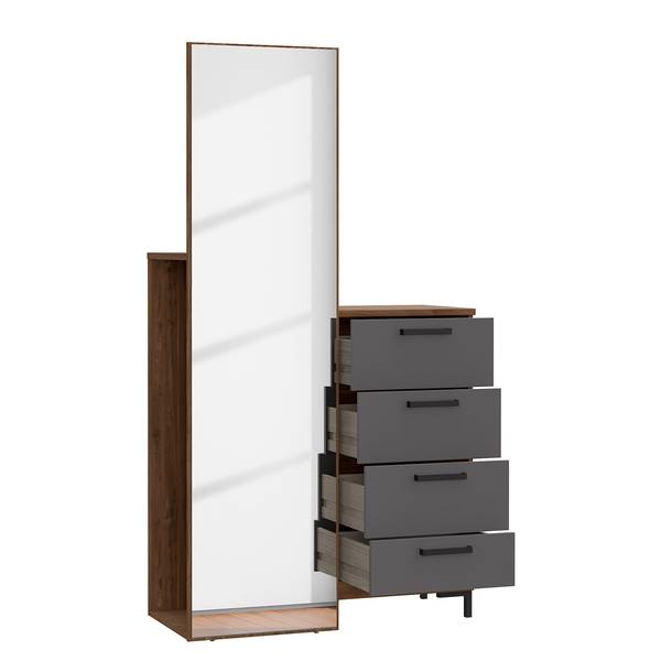 Comò Quanto II Effetto noce / Grigio