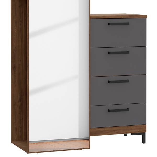 Comò Quanto II Effetto noce / Grigio